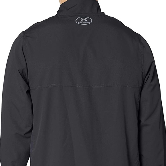 MENS BLACK UNDER ARMOUR VITAL TRAINING JACKET - Picture 2 of 6